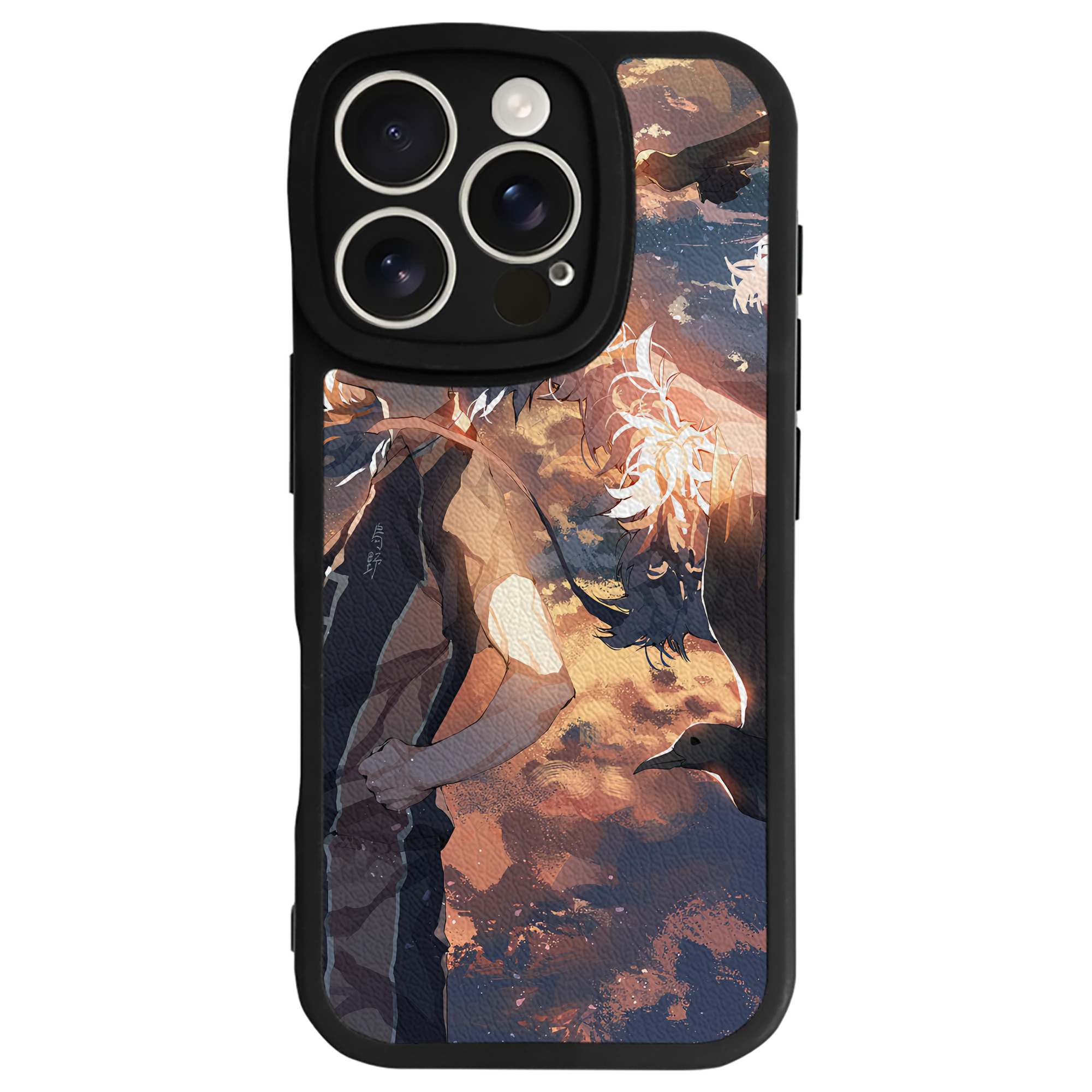 （画像用） ハイキュー!! Haikyu!! 【iPhone 16シリーズ対応】シリコンスマホケース（レザー調） 材質：シリコン